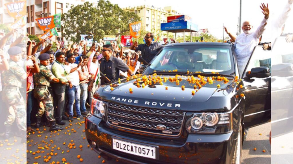 PM Modi's new car-modifyindia